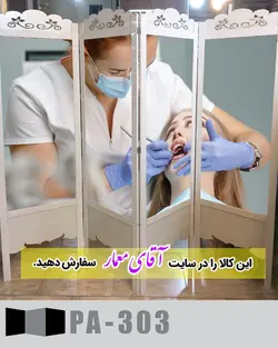 پاراوان تصویر پوستری (پارتشین چوبی متحرک)کدpar166-303