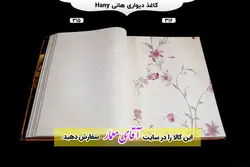 کاغذ دیواری آلبوم هانی HANY رنگ روشن قابل شستشو کد am315