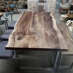 میز و نیمکت 6 نفره نهارخوری