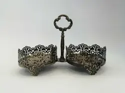 اردو خوری کف آینه آنتیک 2 قلو