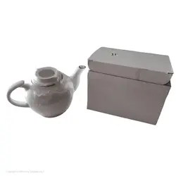 قوری چینی لب طلا