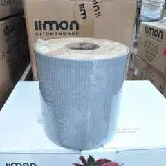 جا دستمال استوانه‌ای رویه چوبی لیمون کد 2370