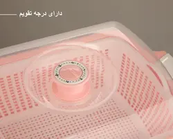 جای نان و سبزی لیمون مدل یاس 2 سایز متوسط (3 پارچه) کد 3220