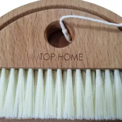 ست جارو و خاک انداز چوبی رومیزی تاپ هوم (Top Home) مدل مینی