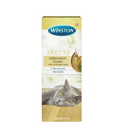 بستنی گربه وینستون دلوکس طعم سوسیس جگر طرح جدید Winston Deluxe leberwurst creme
