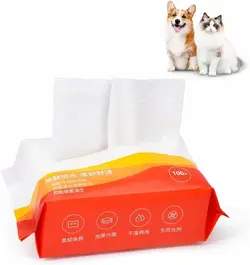 دستمال و محلول تمیز کننده بدن مخصوص شانه petgravity