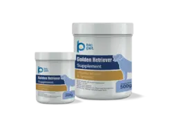 مکمل سگ گلدن رتریور ویتامینه و مواد معدنی بایوپت ۵۰۰ گرمی (Bio-Pet golden retriever dog supplement)