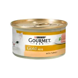 کنسرو گورمت گلد پته با طعم بوقلمون (Purina gourmet gold)