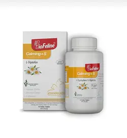 مکمل آرامش بخش و ضد استرس سگ و گربه بایوفلاین (BioFeline calming +s)