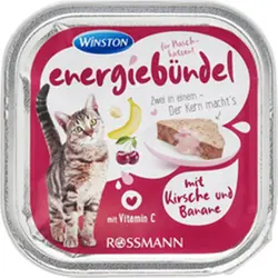 ووم گربه وینستون موز و گیلاس Winston energiebundel