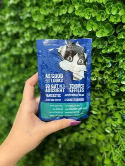 پوچ فلیکس طعم زغال ماهی ۸۵ گرمی