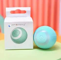 اسباب بازی حیوانات توپ هوشمند (pet gravity smart rotating ball)