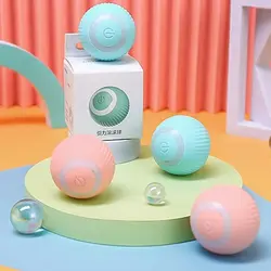 اسباب بازی حیوانات توپ هوشمند (pet gravity smart rotating ball)
