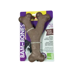 تشویقی استخوانی سگ بامبو جیم داگ 13.3 سانتی متر (GimDog Bam-Bones Dog Toy)
