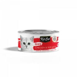 کنسرو کیت کت (kitcat) مرغ و ماهی اسکیپ جک