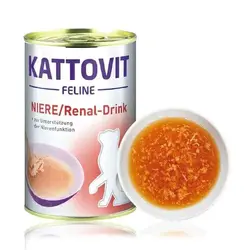 سوپ گربه رنال کتوویت Kattovit Renal-drink
