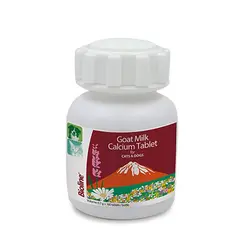 قرص مکمل کلسیم شیر بز سگ و گربه بایولاین (Bioline Goat milk Calcium tablet)