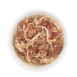 کنسرو گربه مرغ و بیف افتر دارک شسیر ۸۰ گرم  Schesir after dark chicken with beef