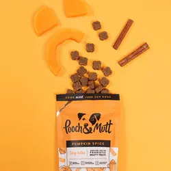 تشویقی سگ پامپکین اسپایس پوچ اند مات ۱۲۰ گرم Pooch&mutt pumpkin spice