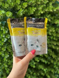 پوچ گربه با گوشت بوقلمون در ژله میامور ۱۰۰ گرم Miamor ragout royal geniesser-vielfalt in jelly