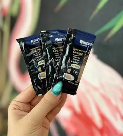 بستنی گربه وینستون گورمت طعم سوسیس جگر طرح جدید Winston Gourmet leberwurst creme