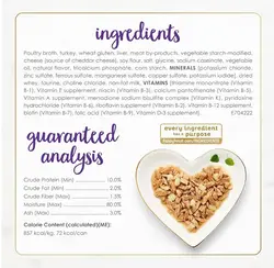 کنسرو گورمت گربه بوقلمون گریل شده با پنیر چدار فنسی فیست ۸۵ گرم Fancy feast Delights with cheddar