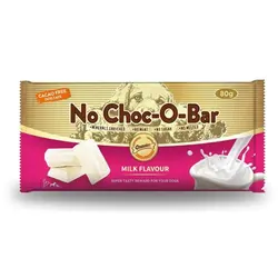تشویقی شکلات سفید مخصوص سگ گناولرز با طعم شیر 80 گرمی Gnawlers No Choco -O- Bar Dog Treat With milk