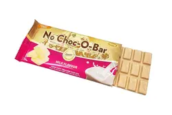 تشویقی شکلات سفید مخصوص سگ گناولرز با طعم شیر 80 گرمی Gnawlers No Choco -O- Bar Dog Treat With milk