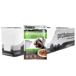 پوچ سگ با گوارش حساس طعم مرغ و خرگوش پروبالانس probalance adult sensitive dog