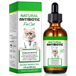 قطره مکمل گربه آنتی بیوتیک اویمال Oimmal natural Antibiotic