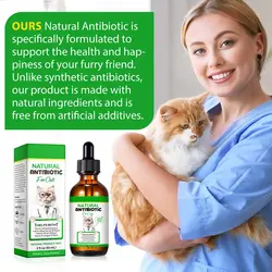 قطره مکمل گربه آنتی بیوتیک اویمال Oimmal natural Antibiotic