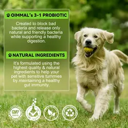 قطره مکمل سگ پروبیوتیک اویمال Oimmal Probiotic 3 in 1