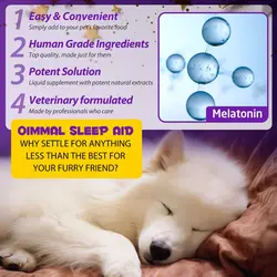 قطره مکمل سگ آرامشبخش و ضد استرس اویمال Oimmal Sleep Aid