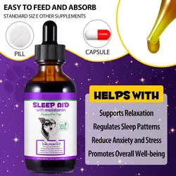 قطره مکمل سگ آرامشبخش و ضد استرس اویمال Oimmal Sleep Aid