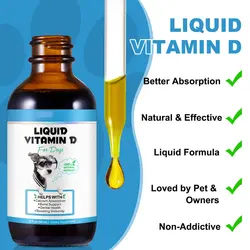 قطره مکمل سگ ویتامین D اویمال Oimmal Liquid vitamin D