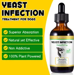 قطره مکمل سگ ضد قارچ و بیماری های قارچی اویمال Oimmal Yeast Infection