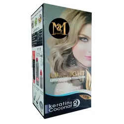 كيت رنگ مو لي لي نايت شماره 90.32 حجم 120 ميلي ليتر رنگ شامپايني