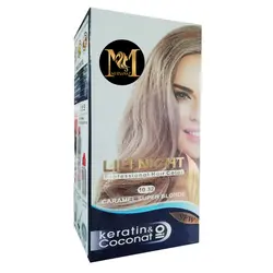 كيت رنگ مو لي لي نايت شماره 10.32 حجم 120 ميلي ليتر رنگ كاراملي روشن