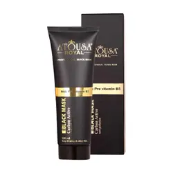 ماسک صورت آتوسا رویال مدل ذغال حجم 100 میلی لیتر