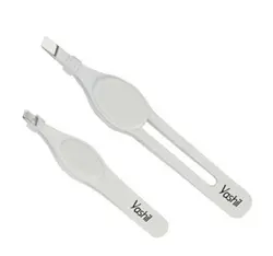 موچین یاشیل مدل T10 مجموعه 2 عددی سفيد