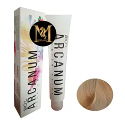 رنگ مو آركانوم  شماره 11.19 حجم 120 میلی لیتر رنگ بلوند پلاتينه عدسي روشن