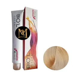 رنگ مو بيول شماره 11.19 حجم 100 ميلي ليتر رنگ بلوند پلاتينه عدسي روشن