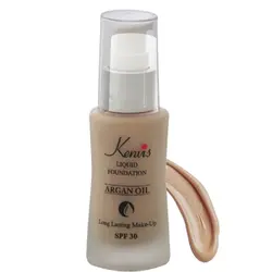 کرم پودر پمپی روغن آرگان و آلوئه ورا SPF 30 کنویس-P03