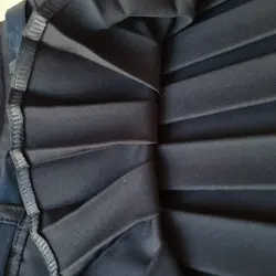 دامن پلیسه روبان دار