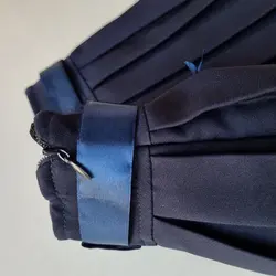 دامن پلیسه روبان دار