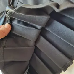 دامن پلیسه روبان دار