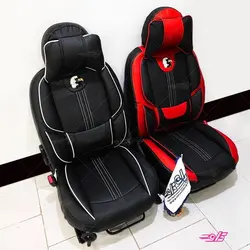 روکش صندلی تمام چرم تارا ایران خودرو طرح خلبانی (20382)