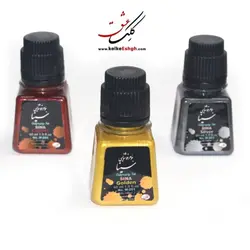 پک سه رنگ مرکب متالیک سینا (طلایی، نقره‌ای و مسی)