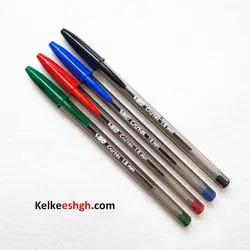 خودکار بیک کریستال لارج 1.6mm - بسته های 4 رنگ (کد 083)