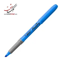 هایلایتر قلمی گریپ بیک - رنگ آبی